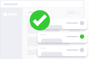 Graphic of the dashboard of Garage Invoice Management Software and some servers showing a dedicated support