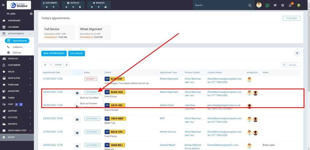 2 Garage Invoice 3 1024X497 1