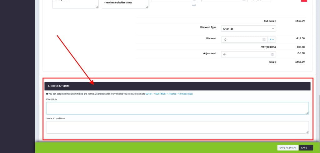 23 Create New Invoice7 1024X490 7
