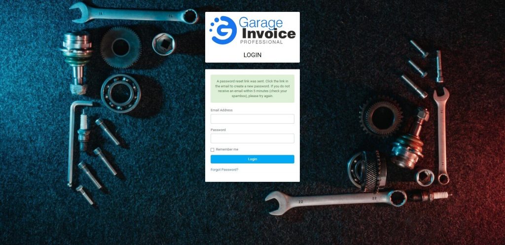 Garage Invoice Login 3 1024X497 1