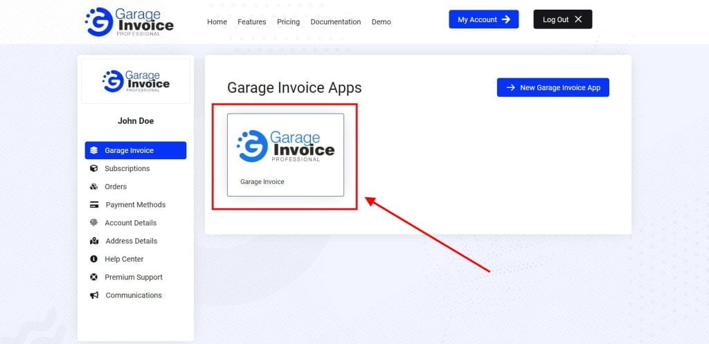My Account › Garage Invoice 1 1024X497 2