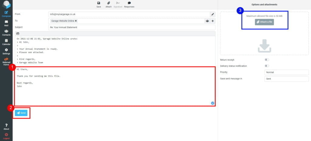 How to Reply to a Message 5 Roundcube Webmail Compose 7 1024X465 1