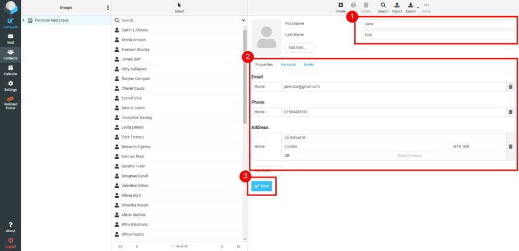Create Contacts 4 Roundcube Webmail Contacts 15 1024X495 1