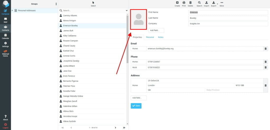 Upload a Contact Photo 4 Roundcube Webmail Contacts 18 1024X495 1