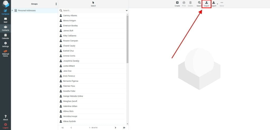 Importing Contacts To Email Address Book 3 Roundcube Webmail Contacts 19 1024X495 1