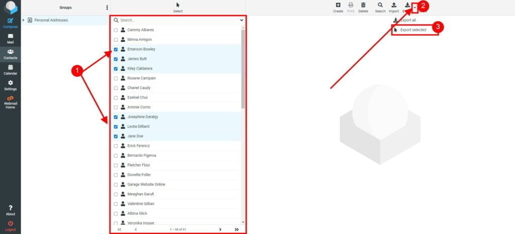 Exporting Contacts From Email Address Book 4 Roundcube Webmail Contacts 22 1024X465 1