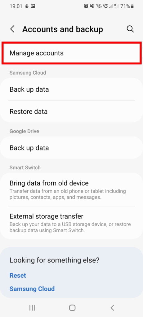 How to set up email on Android 3 Screenshot 20211208 190113 Settings 461X1024 1