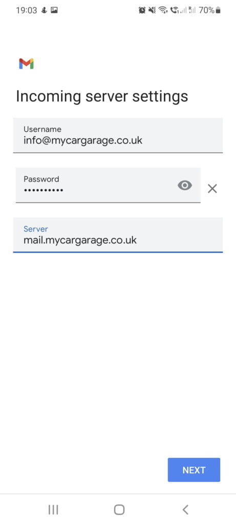 How to set up email on Android 8 Screenshot 20211208 190336 Gmail 461X1024 1