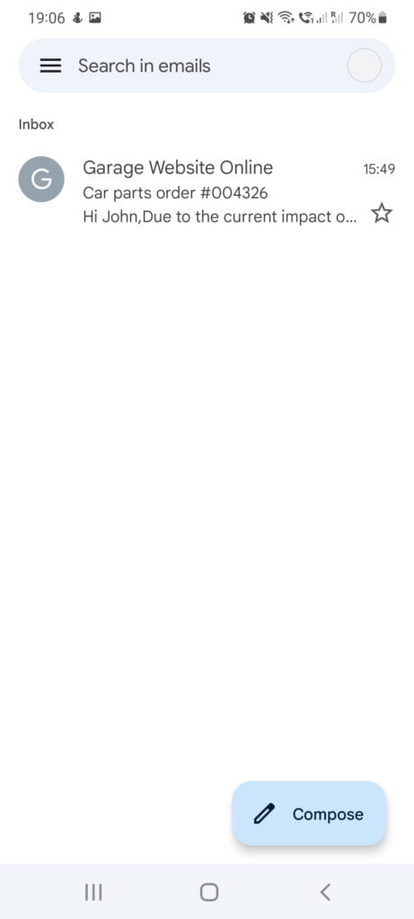 How to set up email on Android 12 Screenshot 20211208 190623 Gmail 461X1024 1