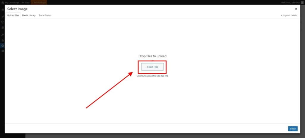 Logo - Add/Edit Logo 3 Settings ‹ My Car Garage — Wordpress 3 1024X465 1
