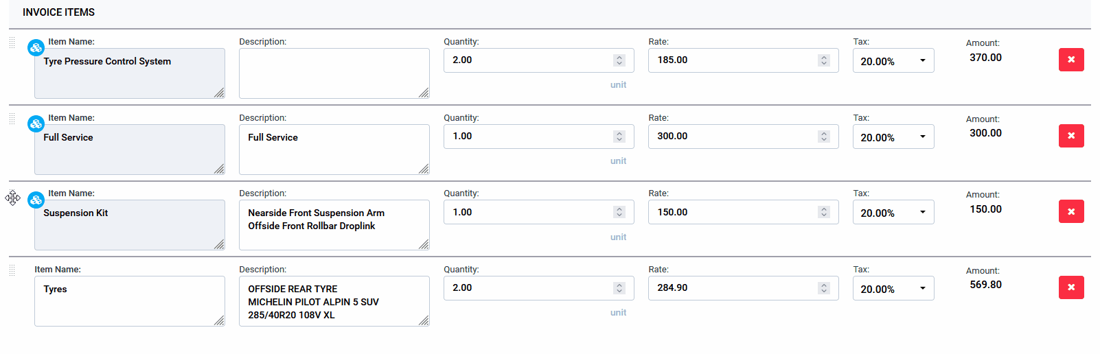 Re Order Items Edit 1 3