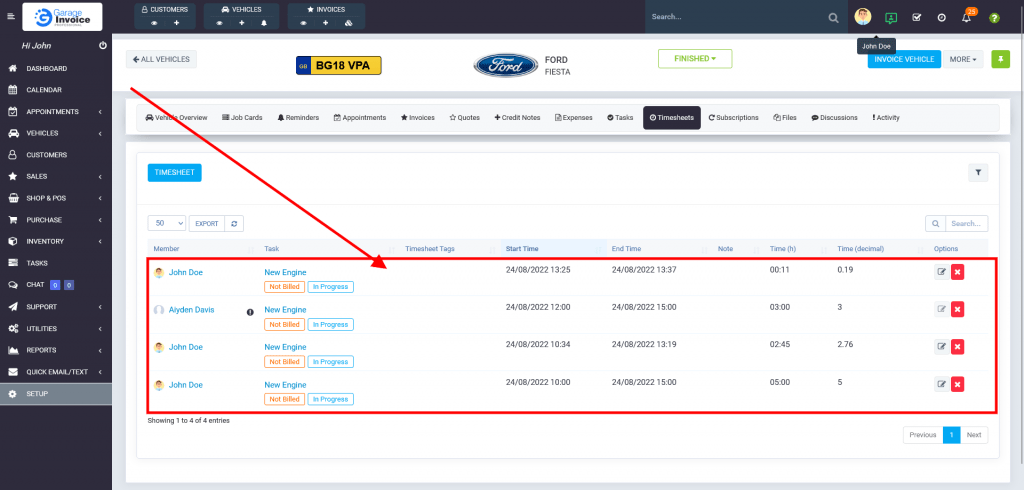 Screenshot Carcheck.ginvoice.co .Uk 2022.08.24 16 36 41 1024X490 2