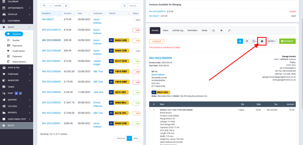 Screenshot Carcheck.ginvoice.co .Uk 2022.08.25 16 48 30 1024X490 2