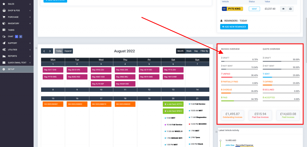 Screenshot Carcheck.ginvoice.co .Uk 2022.08.27 13 36 23 1024X490 2