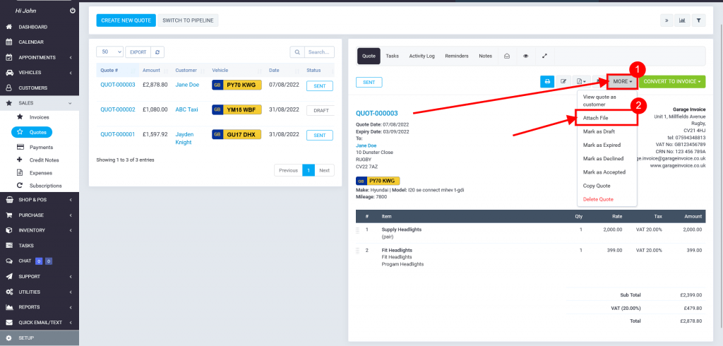Screenshot Garageinvoice.co .Uk 2022.08.31 12 15 16 1024X490 1
