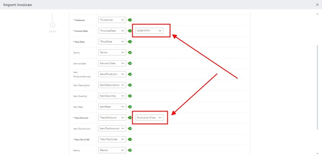Garage Invoice Reports Export Invoices Quickbooks11