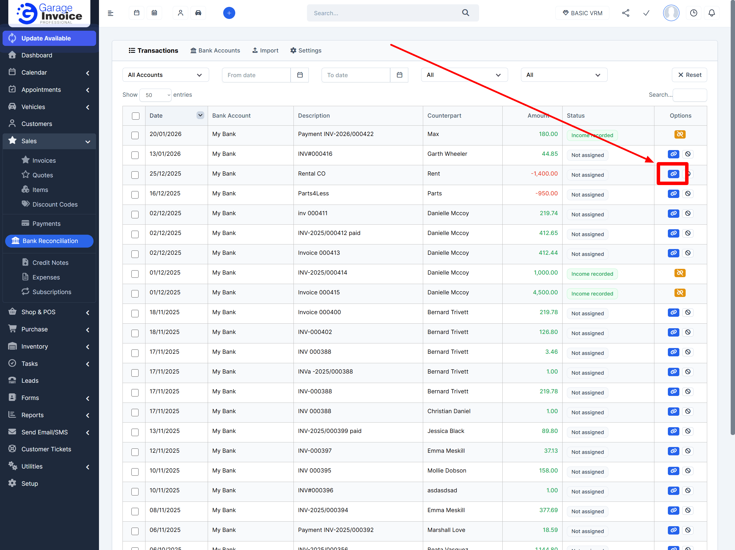 Reconcile Expense Transaction 3 Offline Banking 01 28 2026 06 51 Pm