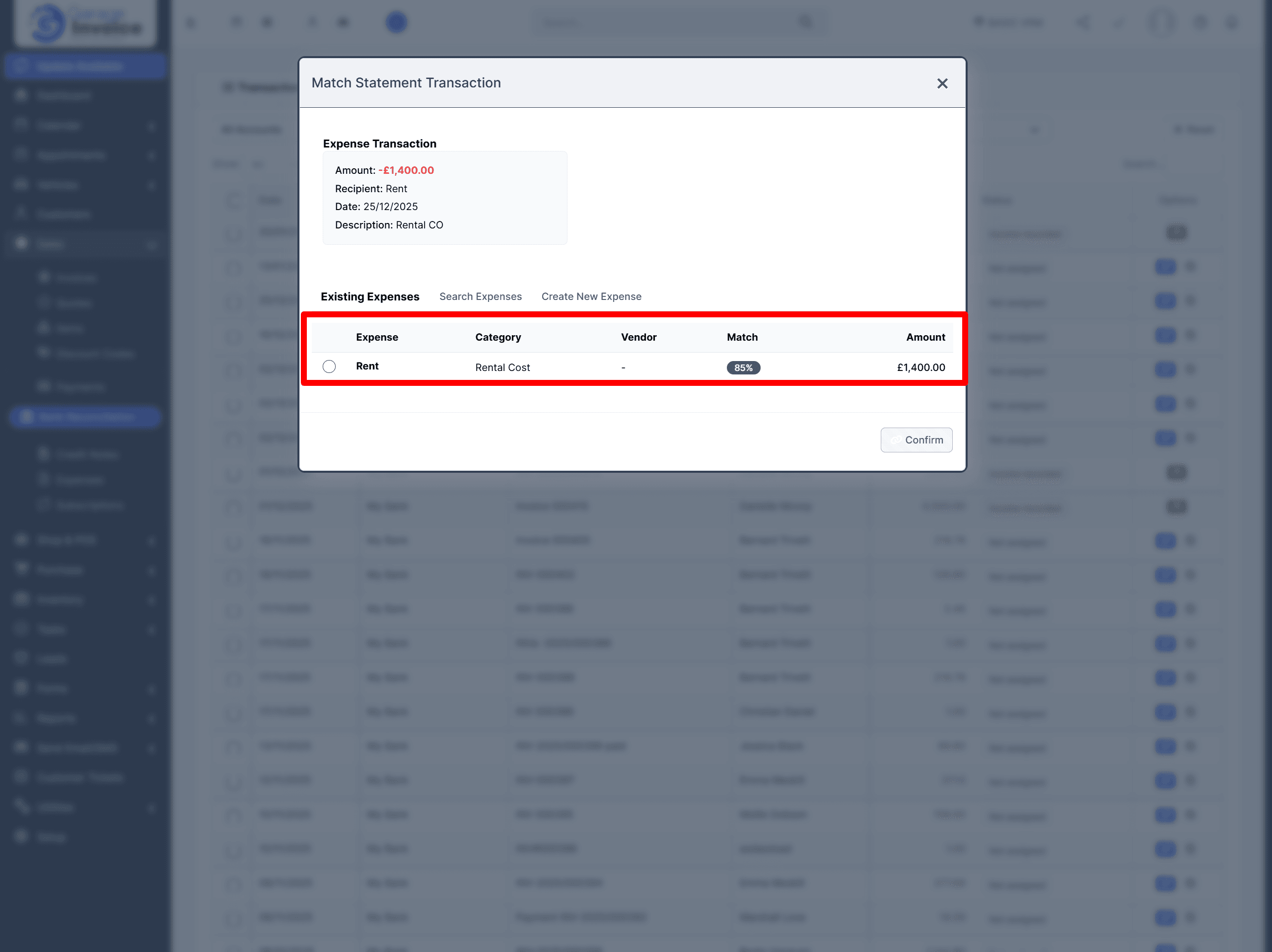 Reconcile Expense Transaction 4 Offline Banking 01 28 2026 06 53 Pm
