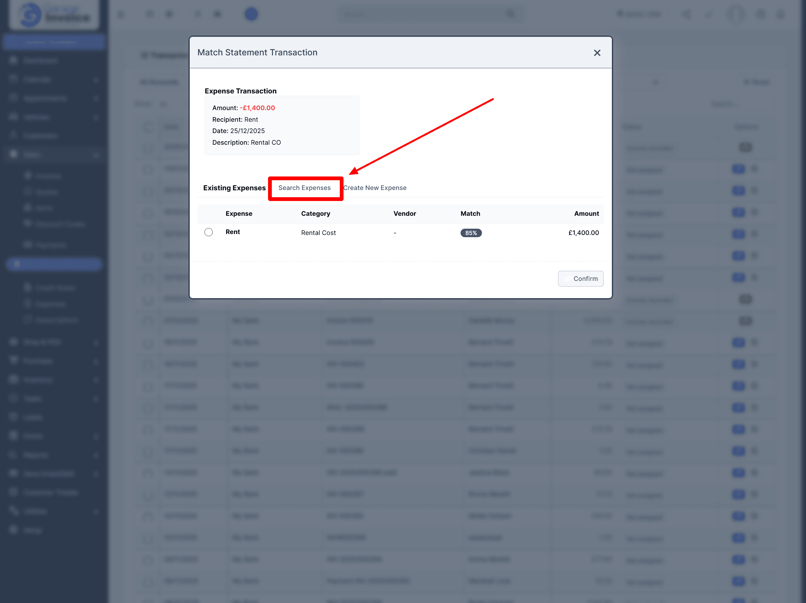 Reconcile Expense Transaction 6 Offline Banking 01 28 2026 06 56 Pm